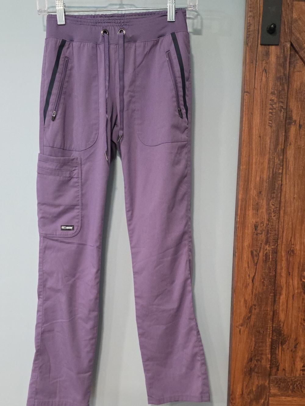5 Pocket Barco Greys Anatomy Lilac Scrub Pant XSP